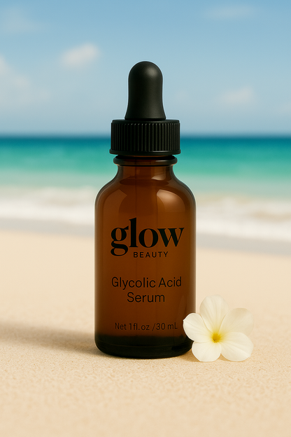 Glow Beauty Glycolic Acid Serum – Exfoliates, Brightens, Hydrates