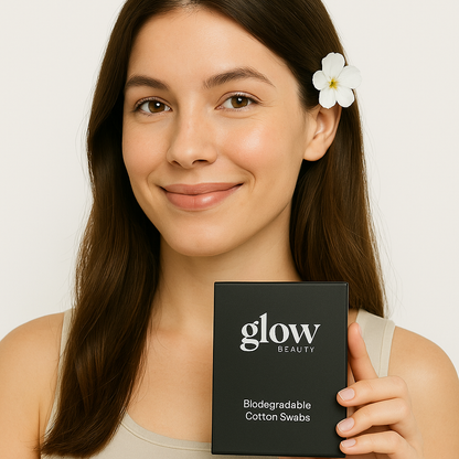 Glow Eco Cotton Swabs – 100% Pure Cotton
