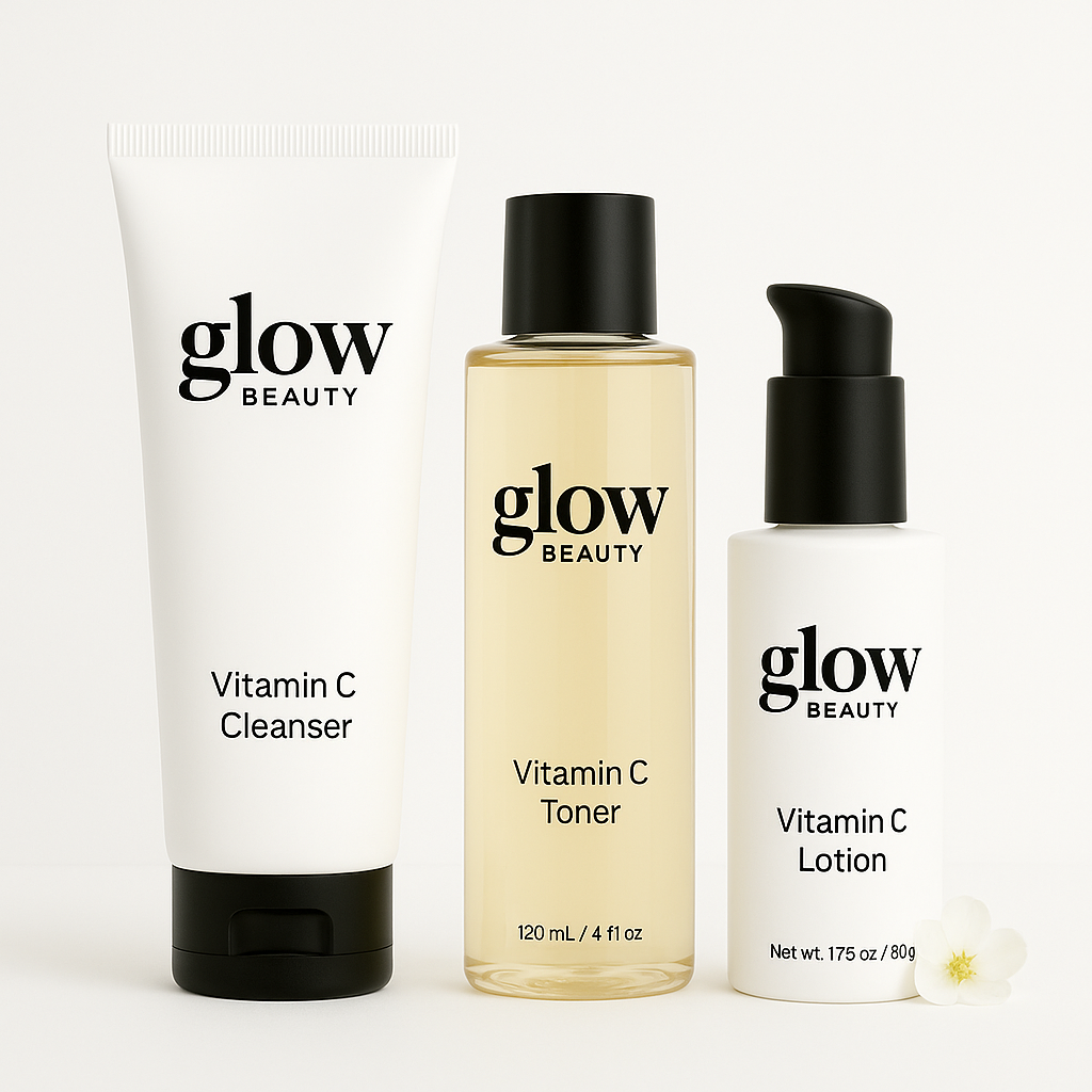 Glow Beauty C Radiance Set – Brighten & Hydrate with Vitamin C