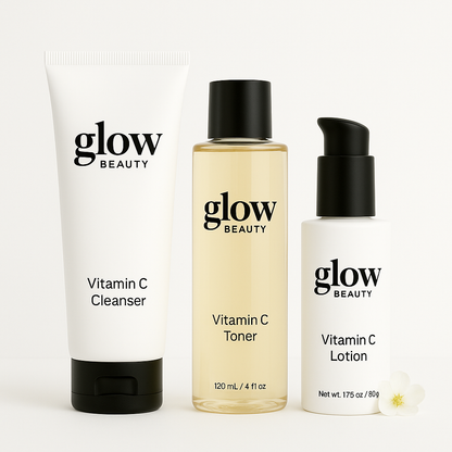 Glow Beauty C Radiance Set – Brighten & Hydrate with Vitamin C