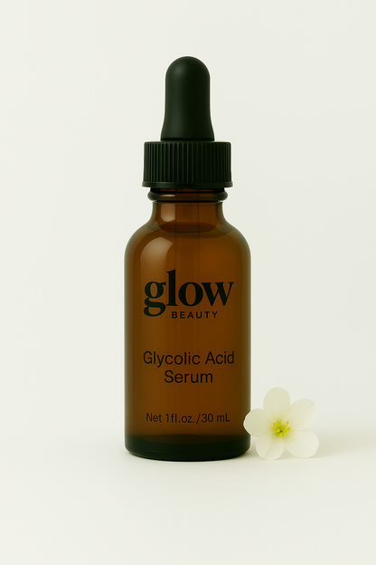 Glow Beauty Glycolic Acid Serum – Exfoliates, Brightens, Hydrates